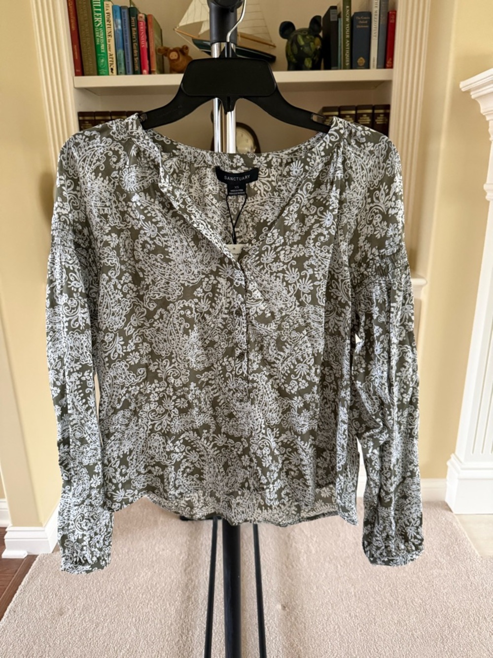 Sanctuary Sunday's Best Blouse Adorned NWT
